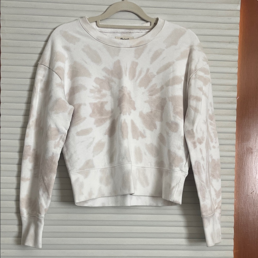 Madewell Tie-Dye Crop Sweatshirt - Picture 5 of 6